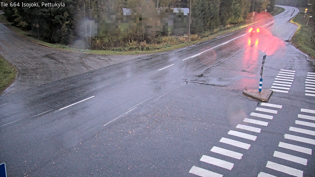 Weather Camera Image Road 664 Isojoki Pettukylä, Isojoki, Etelä-Pohjanmaa