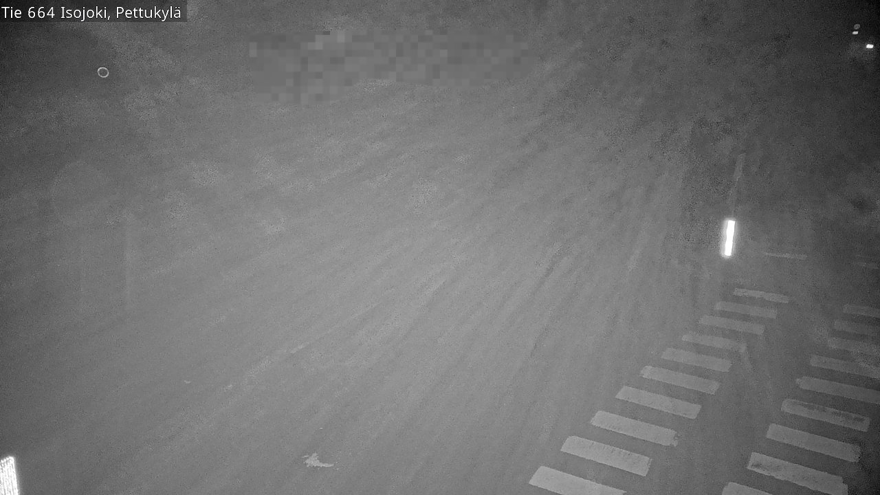 Weather Camera Image Road 664 Isojoki Pettukylä, Isojoki, Etelä-Pohjanmaa