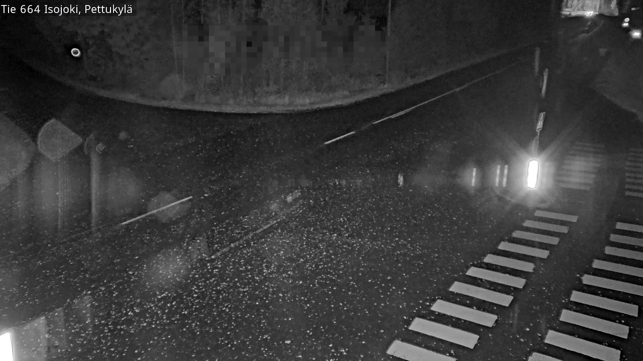 Weather Camera Image Road 664 Isojoki Pettukylä, Isojoki, Etelä-Pohjanmaa