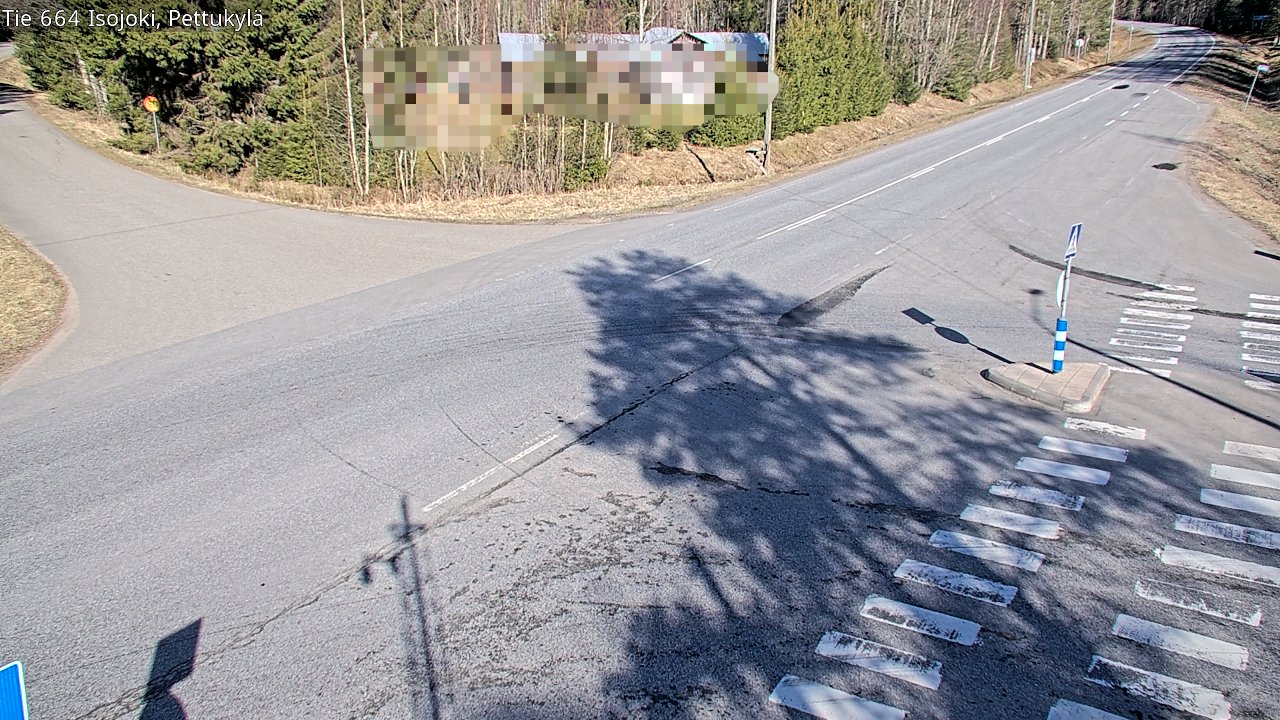 Weather Camera Image Väg 664 Storå Pettukylä, Isojoki, Etelä-Pohjanmaa