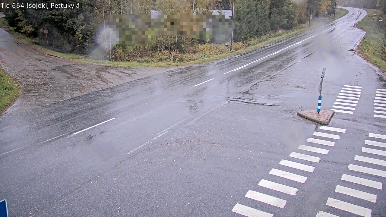 Weather Camera Image Road 664 Isojoki Pettukylä, Isojoki, Etelä-Pohjanmaa