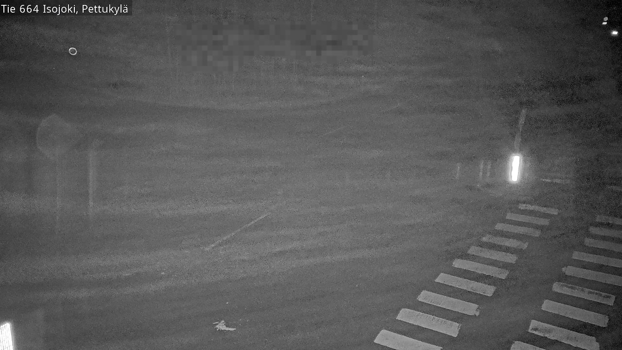 Weather Camera Image Road 664 Isojoki Pettukylä, Isojoki, Etelä-Pohjanmaa