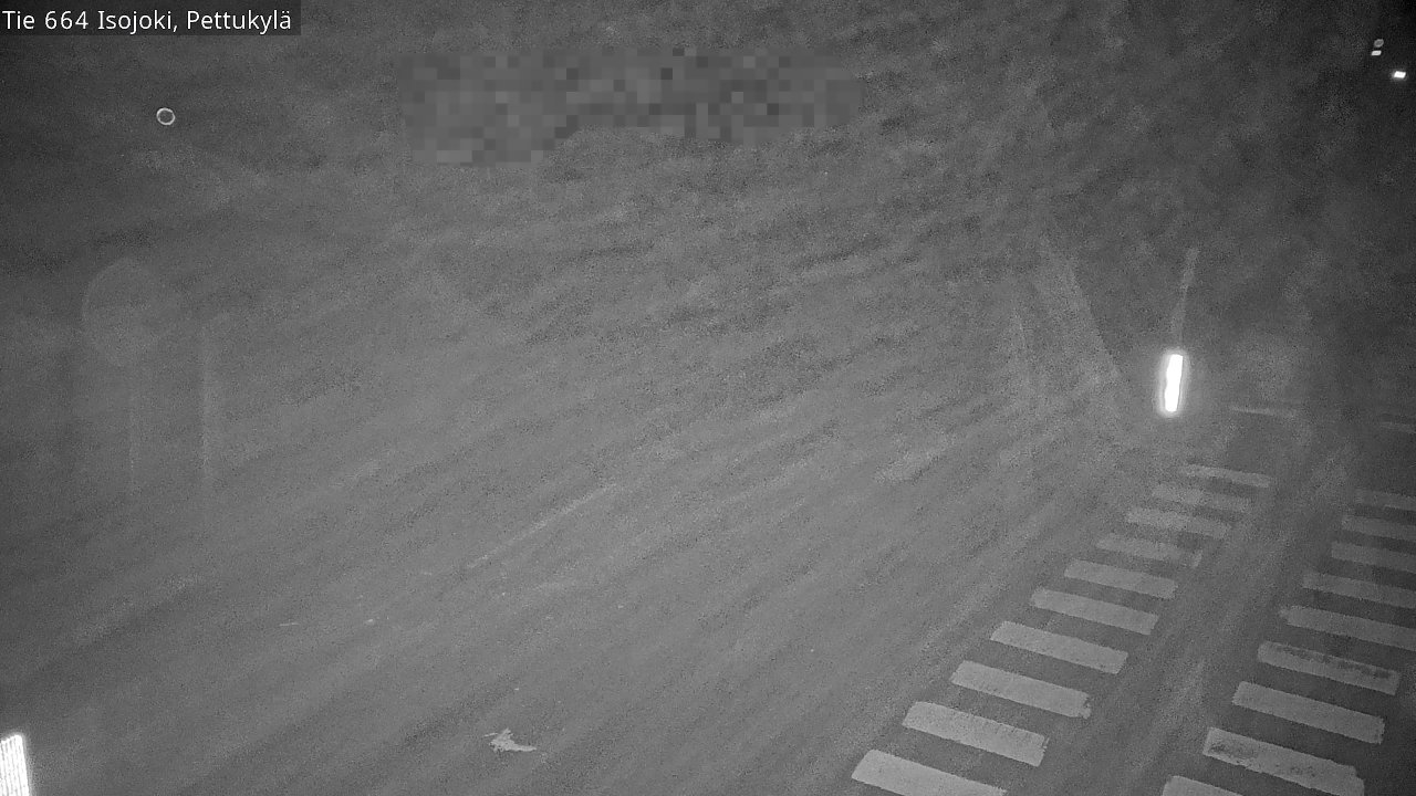 Weather Camera Image Road 664 Isojoki Pettukylä, Isojoki, Etelä-Pohjanmaa