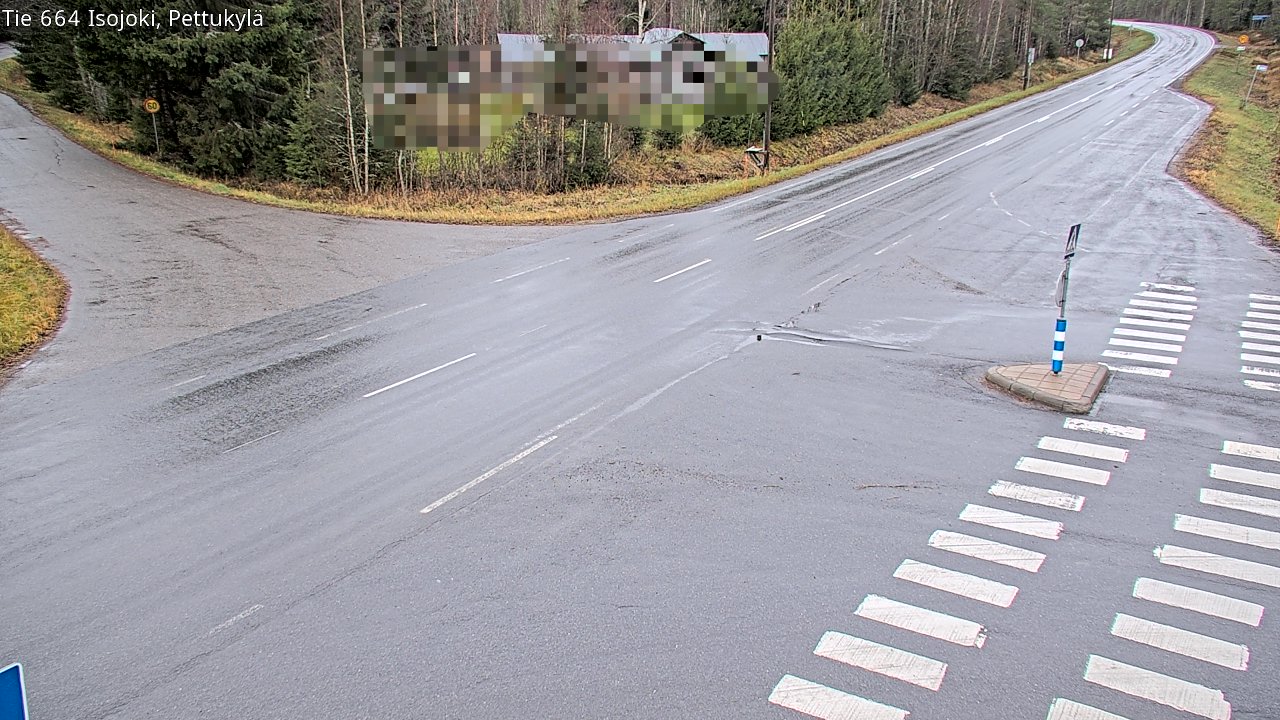 Weather Camera Image Väg 664 Storå Pettukylä, Isojoki, Etelä-Pohjanmaa