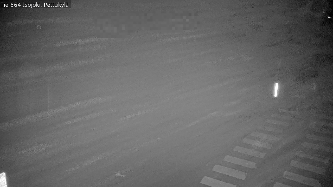 Weather Camera Image Road 664 Isojoki Pettukylä, Isojoki, Etelä-Pohjanmaa