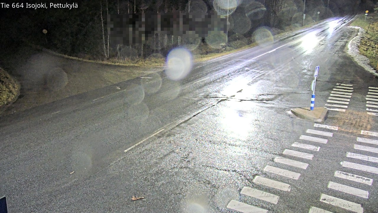Weather Camera Image Road 664 Isojoki Pettukylä, Isojoki, Etelä-Pohjanmaa