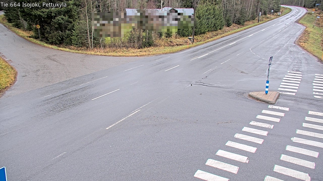Weather Camera Image Väg 664 Storå Pettukylä, Isojoki, Etelä-Pohjanmaa