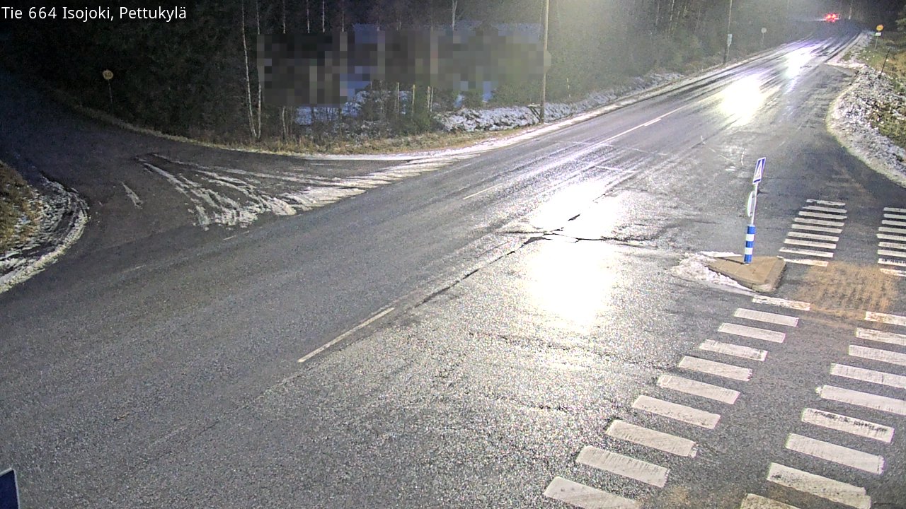 Weather Camera Image Road 664 Isojoki Pettukylä, Isojoki, Etelä-Pohjanmaa