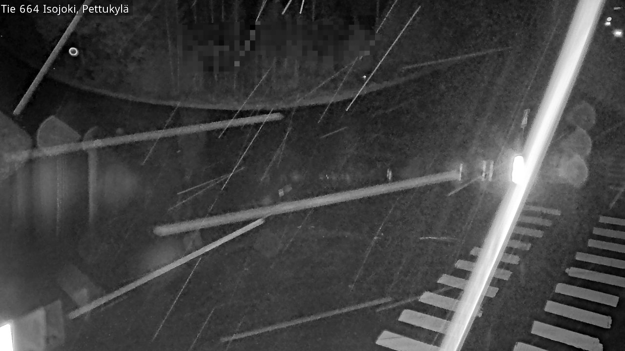 Weather Camera Image Väg 664 Storå Pettukylä, Isojoki, Etelä-Pohjanmaa