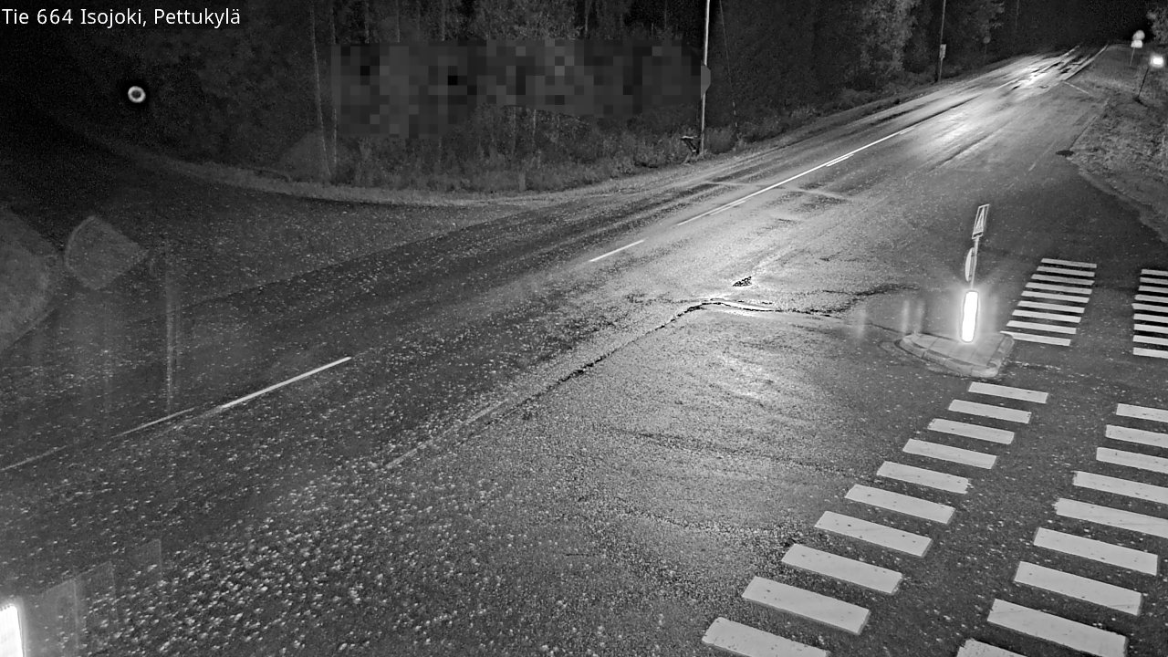 Weather Camera Image Road 664 Isojoki Pettukylä, Isojoki, Etelä-Pohjanmaa