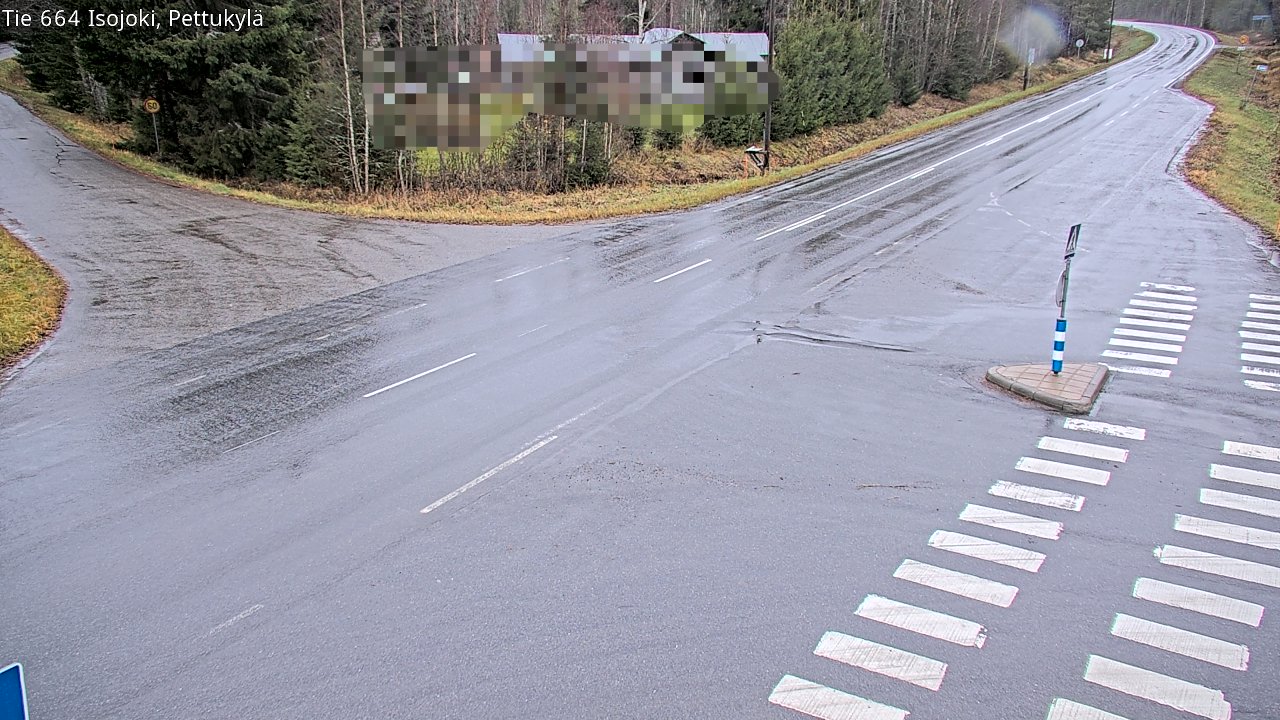 Weather Camera Image Väg 664 Storå Pettukylä, Isojoki, Etelä-Pohjanmaa