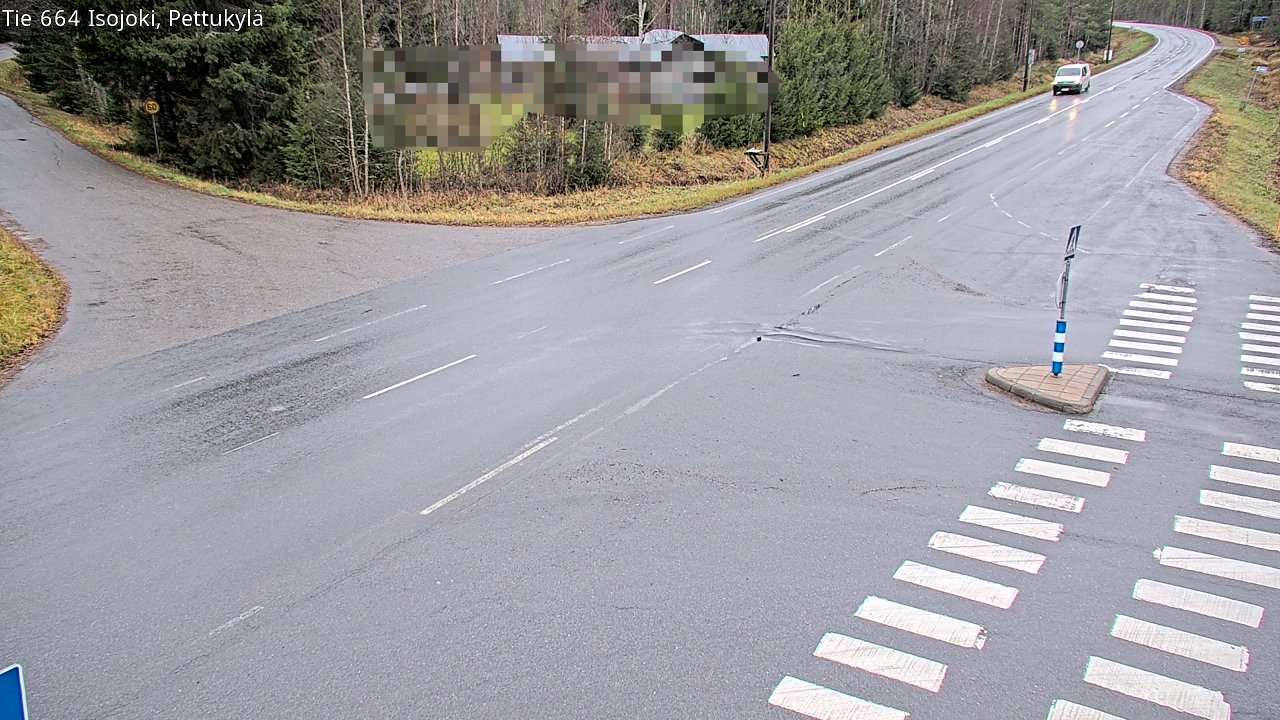 Weather Camera Image Väg 664 Storå Pettukylä, Isojoki, Etelä-Pohjanmaa