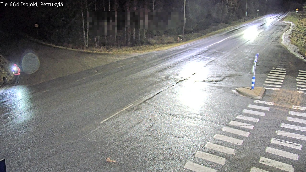 Weather Camera Image Road 664 Isojoki Pettukylä, Isojoki, Etelä-Pohjanmaa