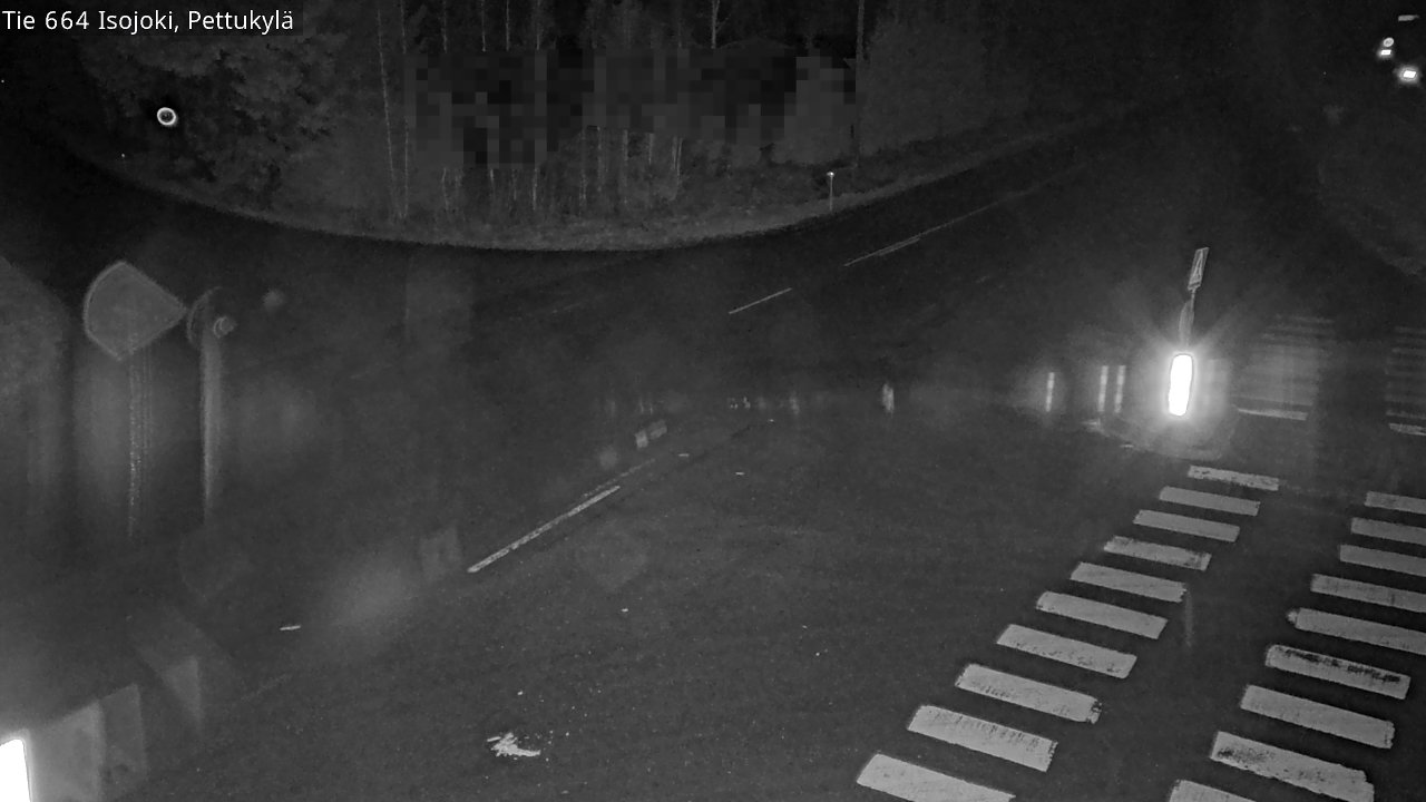 Weather Camera Image Road 664 Isojoki Pettukylä, Isojoki, Etelä-Pohjanmaa