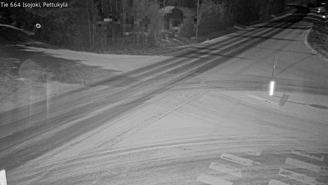 Weather Camera Image Väg 664 Storå Pettukylä, Isojoki, Etelä-Pohjanmaa