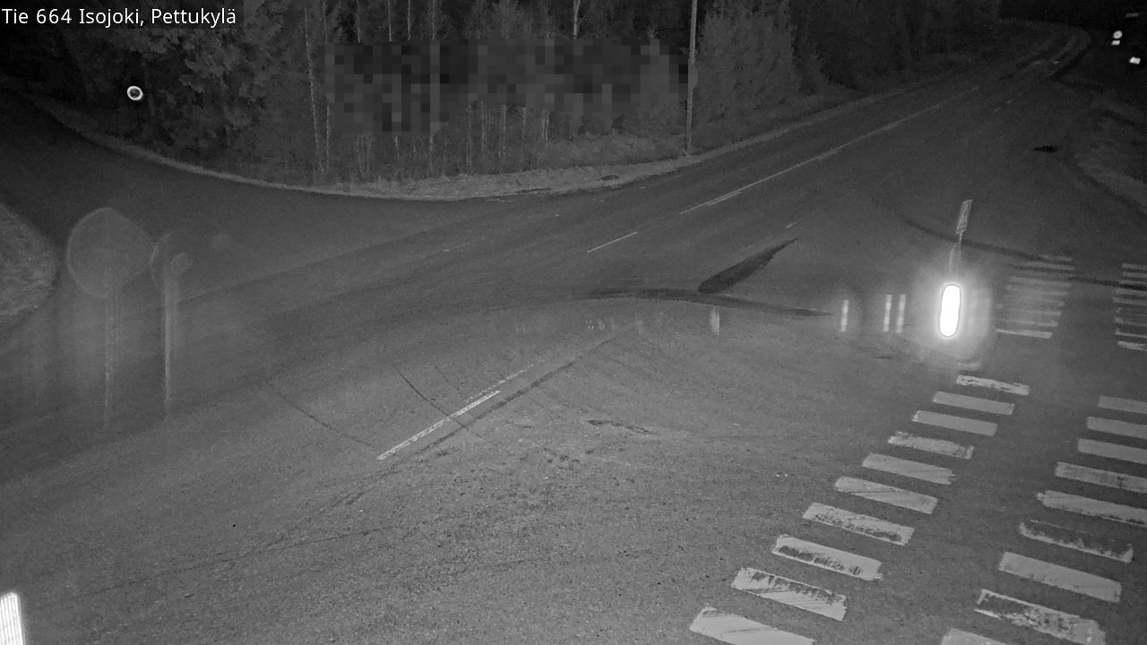 Weather Camera Image Väg 664 Storå Pettukylä, Isojoki, Etelä-Pohjanmaa