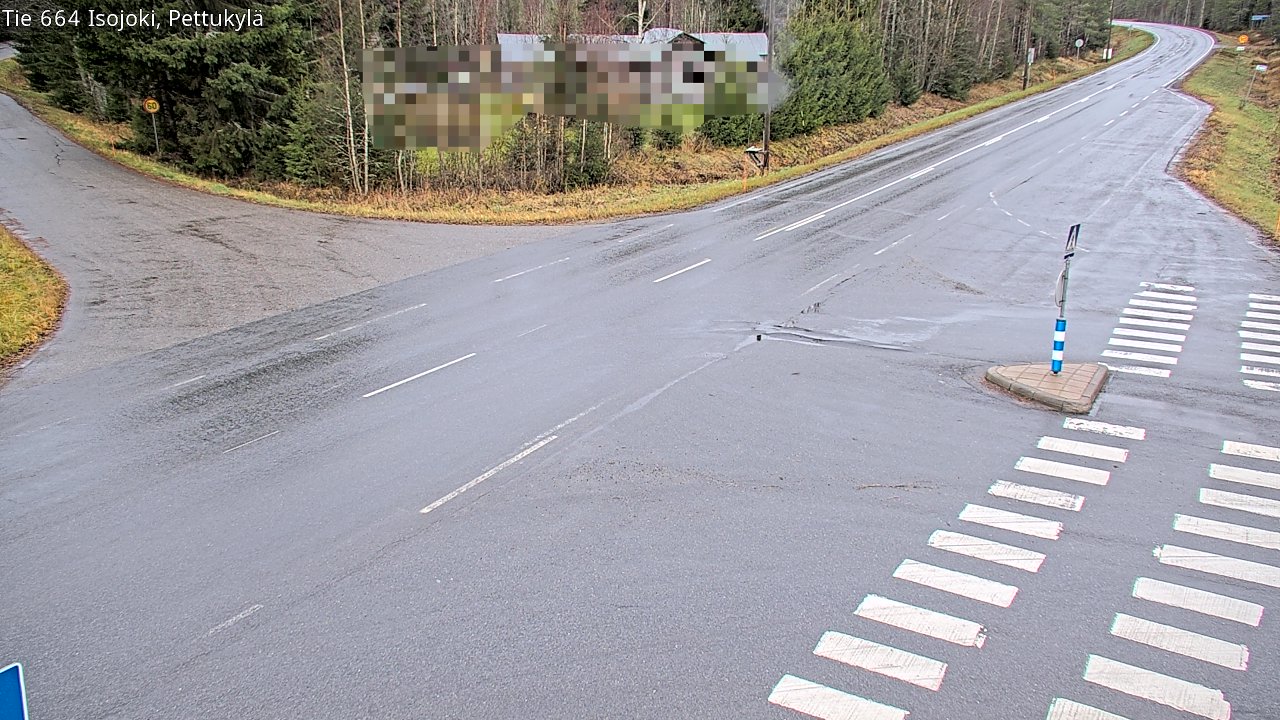 Weather Camera Image Väg 664 Storå Pettukylä, Isojoki, Etelä-Pohjanmaa