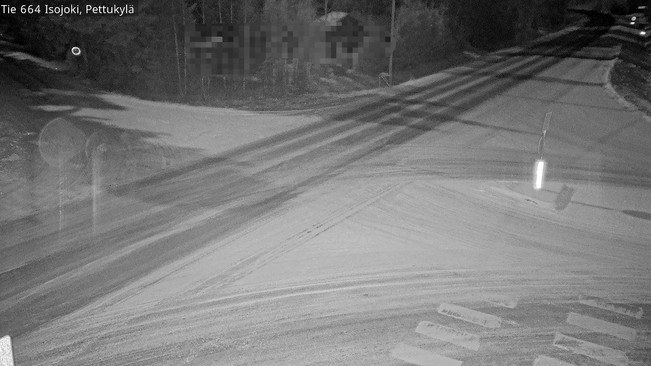 Weather Camera Image Väg 664 Storå Pettukylä, Isojoki, Etelä-Pohjanmaa