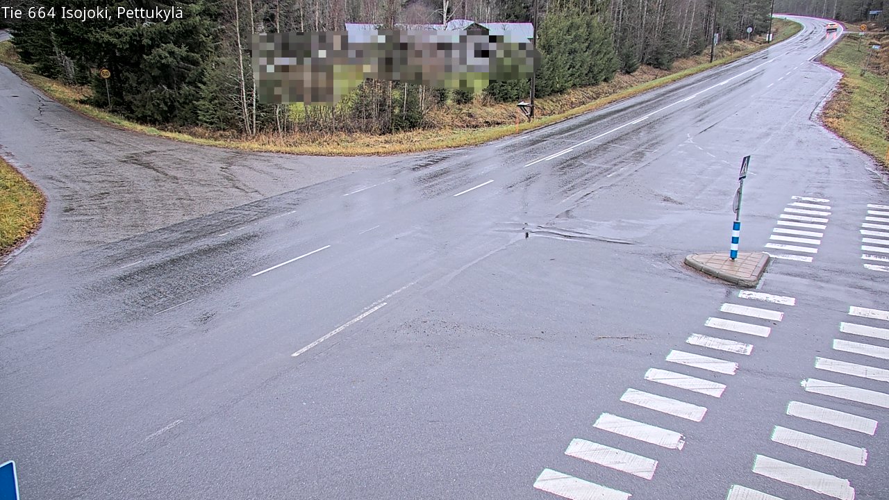 Weather Camera Image Väg 664 Storå Pettukylä, Isojoki, Etelä-Pohjanmaa