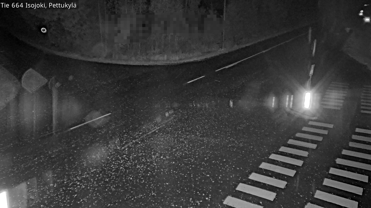 Weather Camera Image Road 664 Isojoki Pettukylä, Isojoki, Etelä-Pohjanmaa