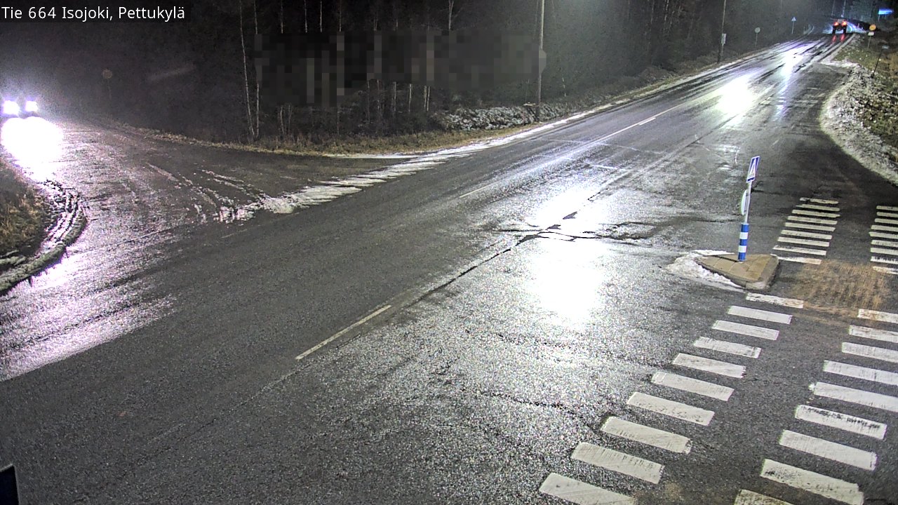 Weather Camera Image Väg 664 Storå Pettukylä, Isojoki, Etelä-Pohjanmaa