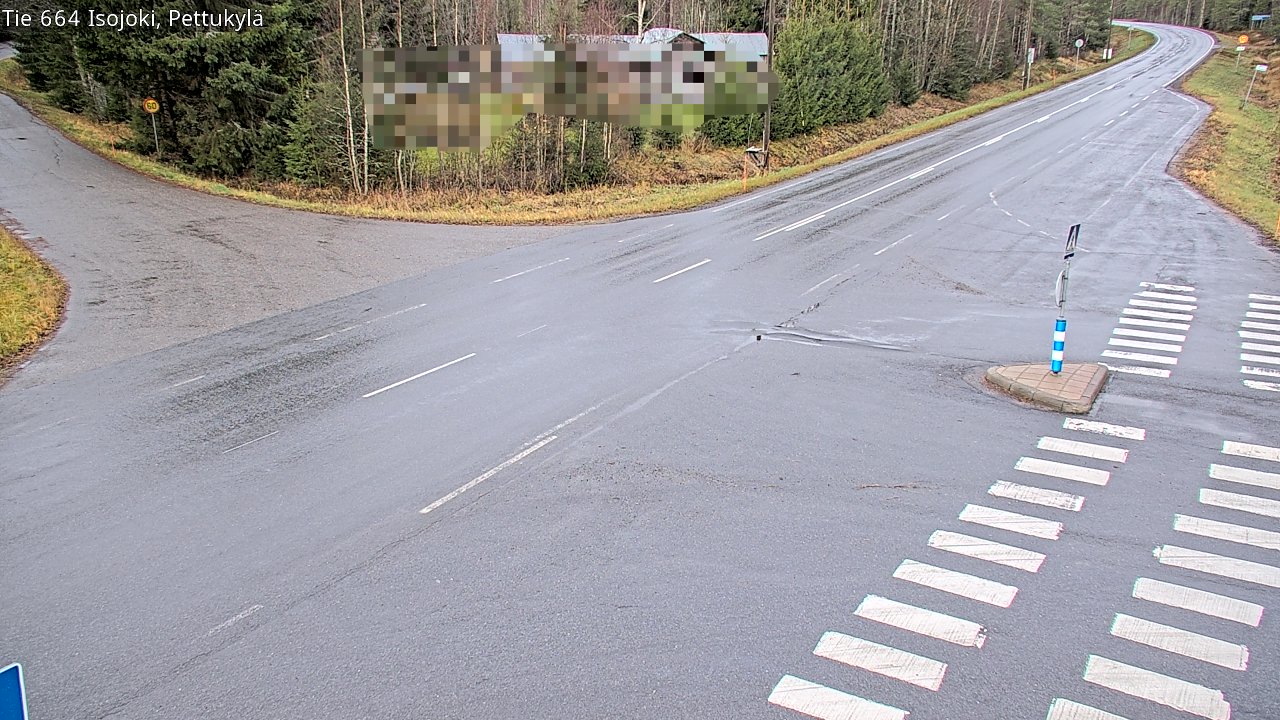 Weather Camera Image Väg 664 Storå Pettukylä, Isojoki, Etelä-Pohjanmaa