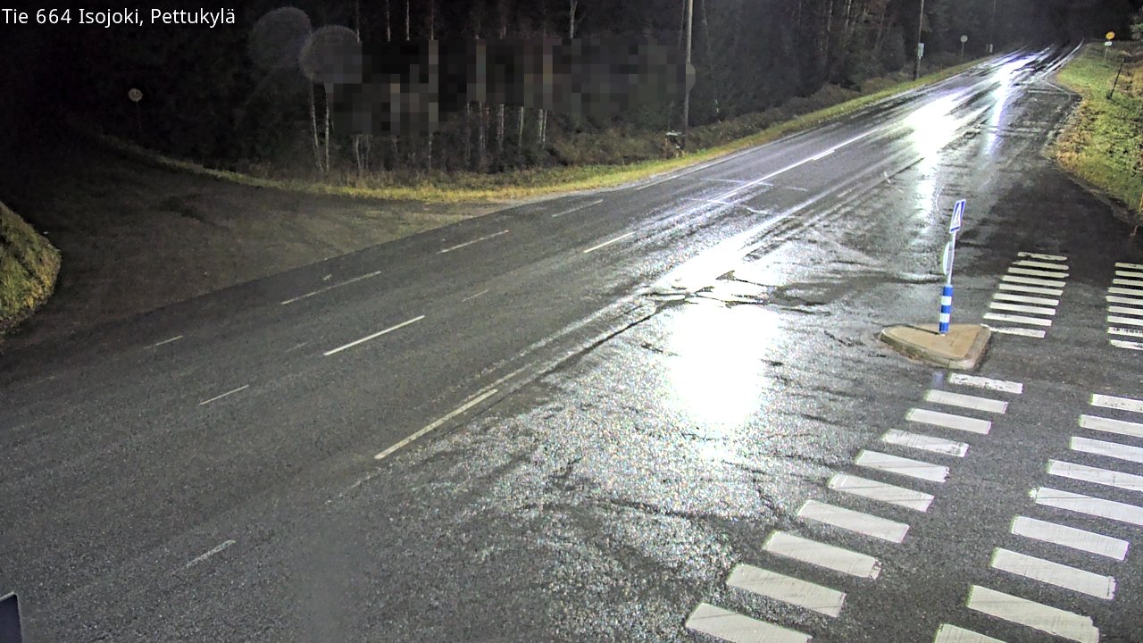 Weather Camera Image Väg 664 Storå Pettukylä, Isojoki, Etelä-Pohjanmaa