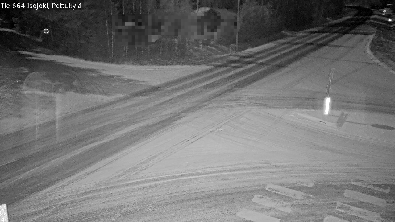 Weather Camera Image Väg 664 Storå Pettukylä, Isojoki, Etelä-Pohjanmaa