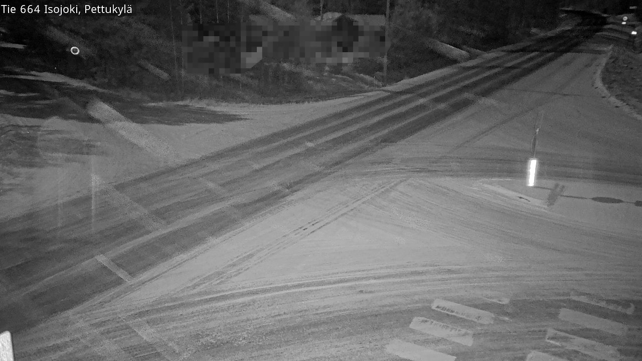 Weather Camera Image Väg 664 Storå Pettukylä, Isojoki, Etelä-Pohjanmaa