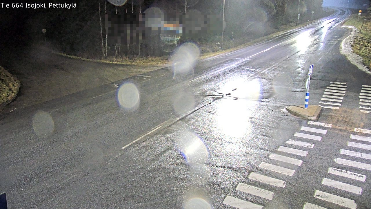 Weather Camera Image Road 664 Isojoki Pettukylä, Isojoki, Etelä-Pohjanmaa