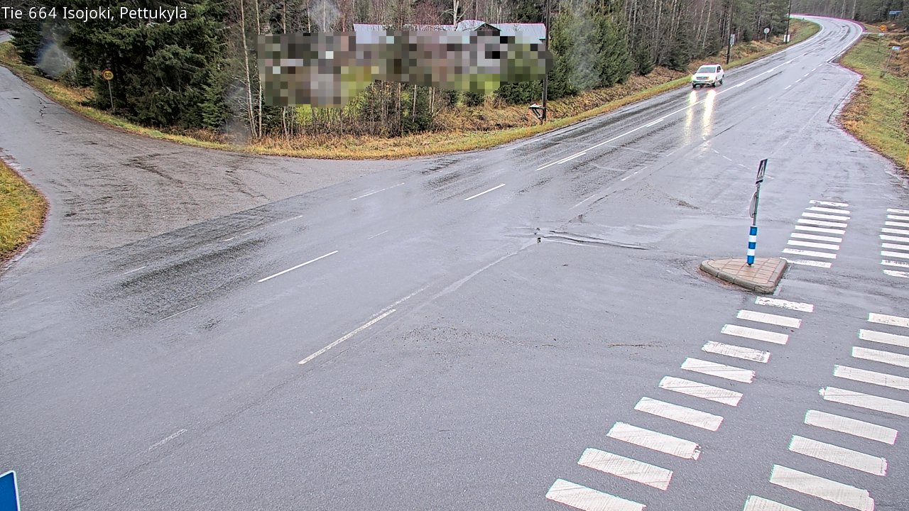 Weather Camera Image Väg 664 Storå Pettukylä, Isojoki, Etelä-Pohjanmaa