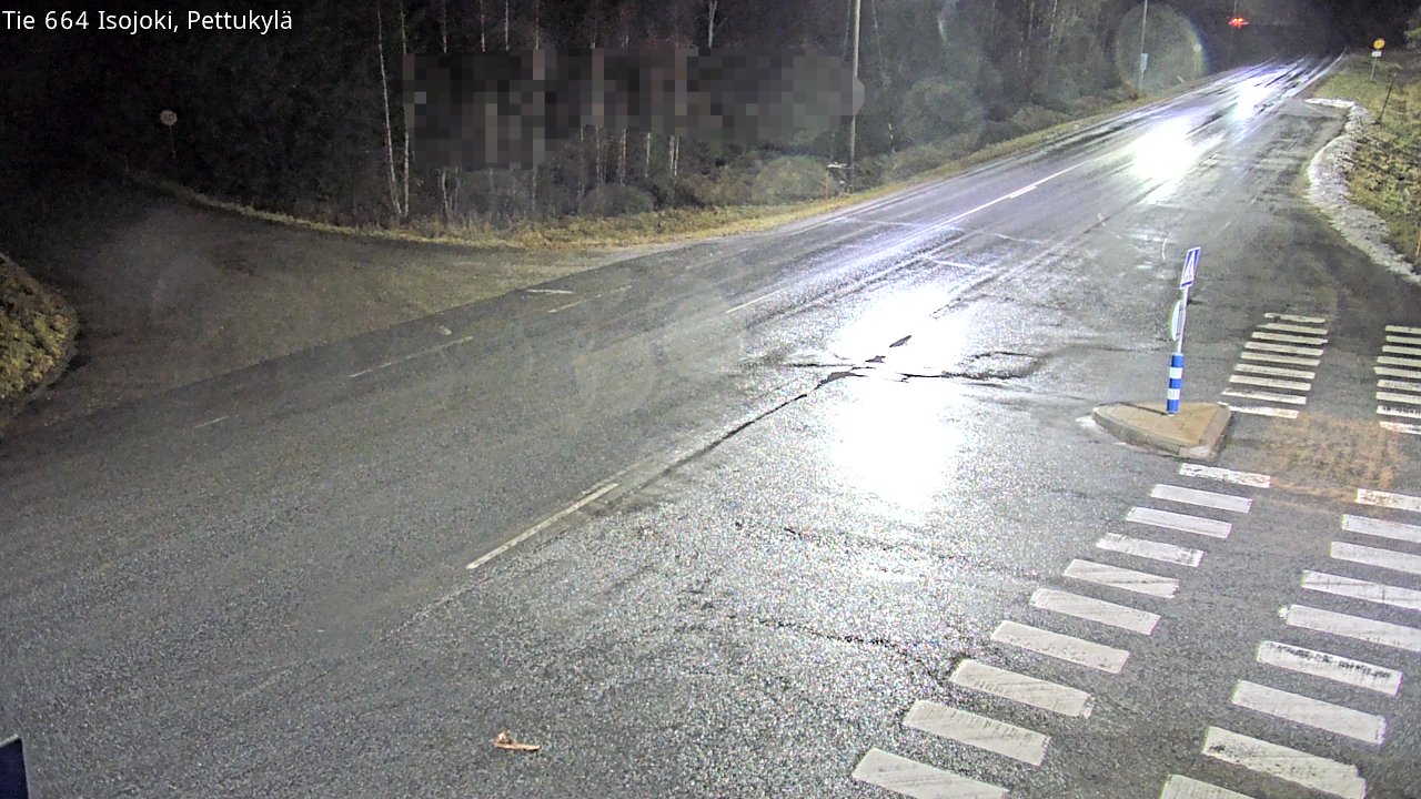 Weather Camera Image Road 664 Isojoki Pettukylä, Isojoki, Etelä-Pohjanmaa