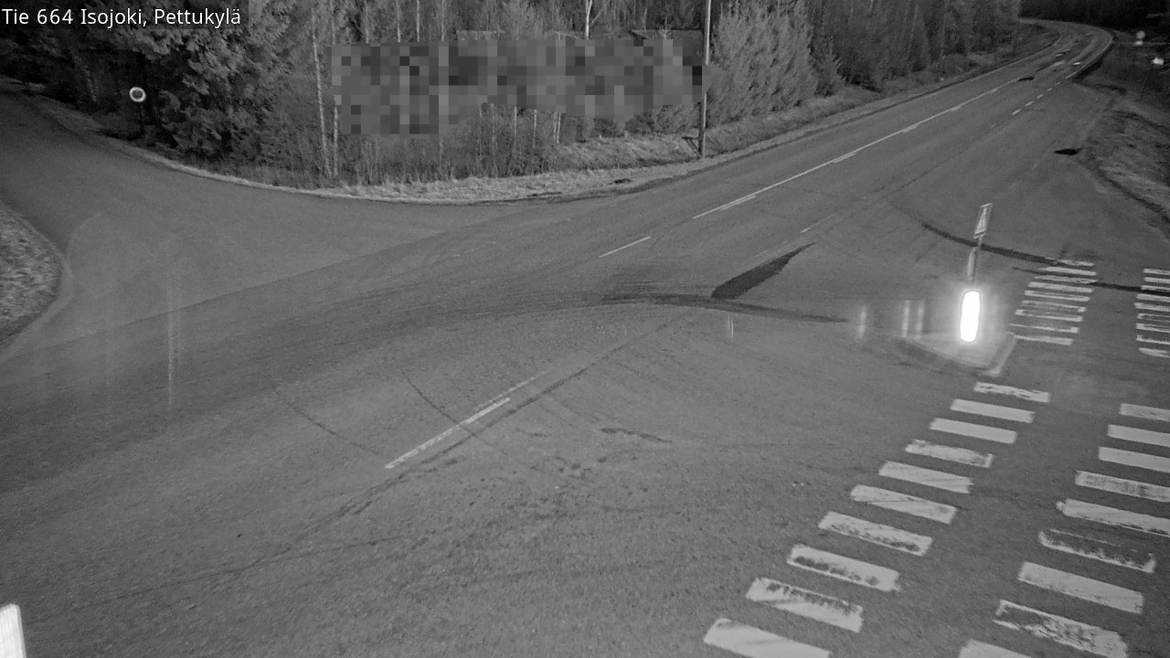 Weather Camera Image Väg 664 Storå Pettukylä, Isojoki, Etelä-Pohjanmaa
