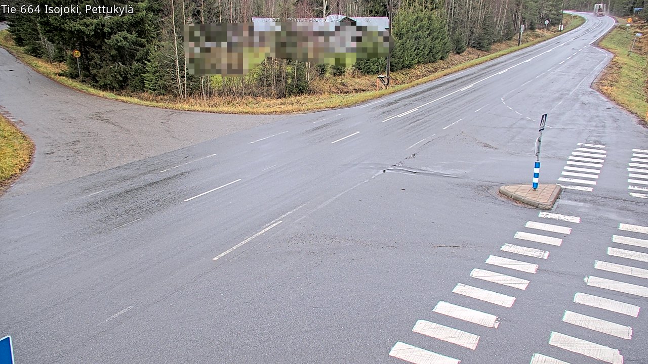 Weather Camera Image Väg 664 Storå Pettukylä, Isojoki, Etelä-Pohjanmaa
