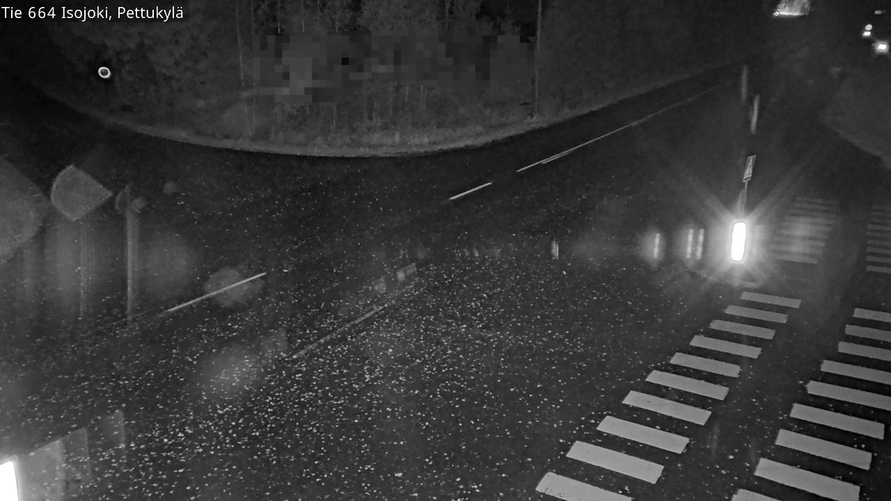 Weather Camera Image Road 664 Isojoki Pettukylä, Isojoki, Etelä-Pohjanmaa
