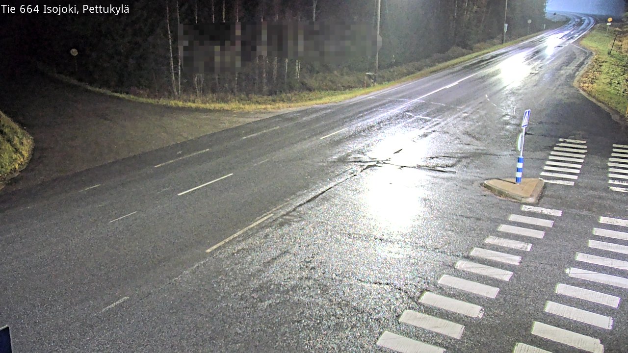 Weather Camera Image Väg 664 Storå Pettukylä, Isojoki, Etelä-Pohjanmaa