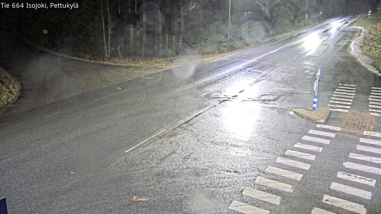 Weather Camera Image Road 664 Isojoki Pettukylä, Isojoki, Etelä-Pohjanmaa