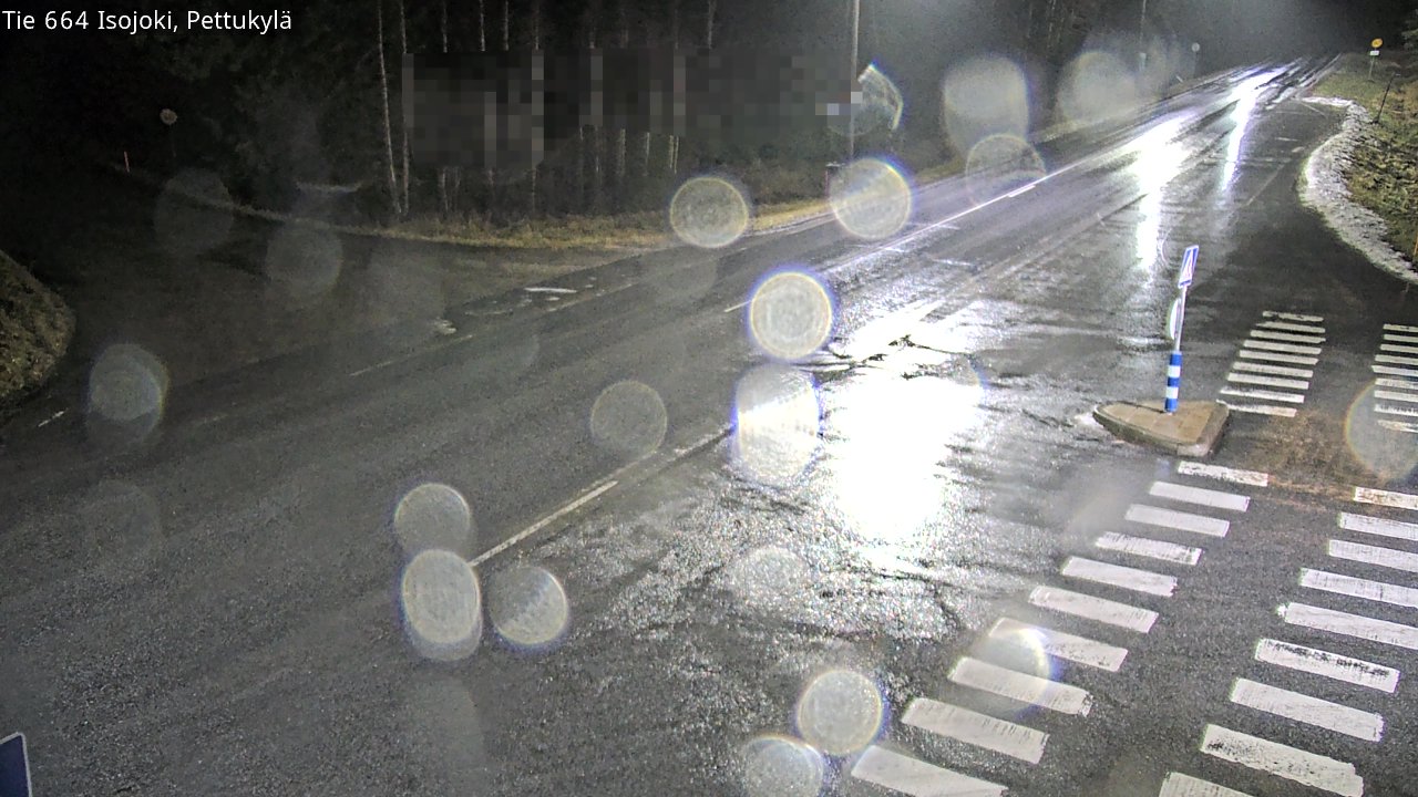Weather Camera Image Road 664 Isojoki Pettukylä, Isojoki, Etelä-Pohjanmaa