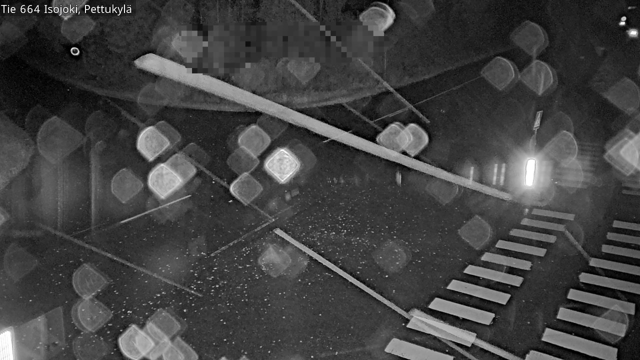 Weather Camera Image Road 664 Isojoki Pettukylä, Isojoki, Etelä-Pohjanmaa