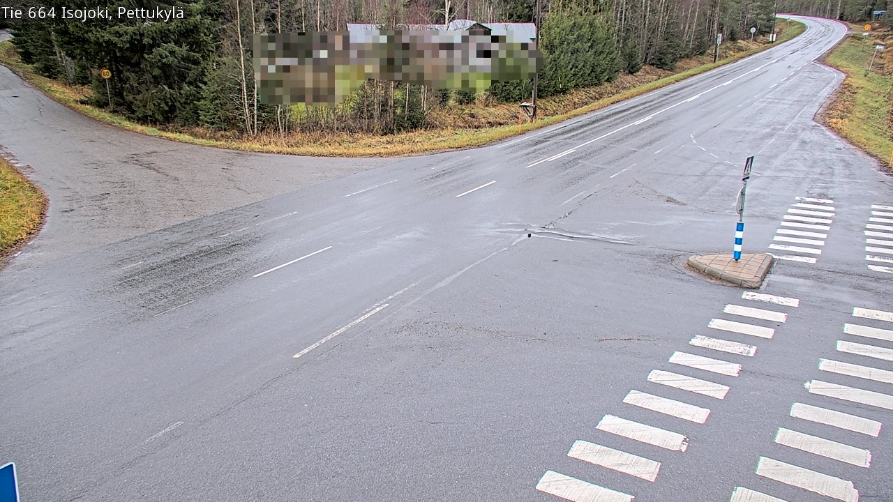 Weather Camera Image Väg 664 Storå Pettukylä, Isojoki, Etelä-Pohjanmaa