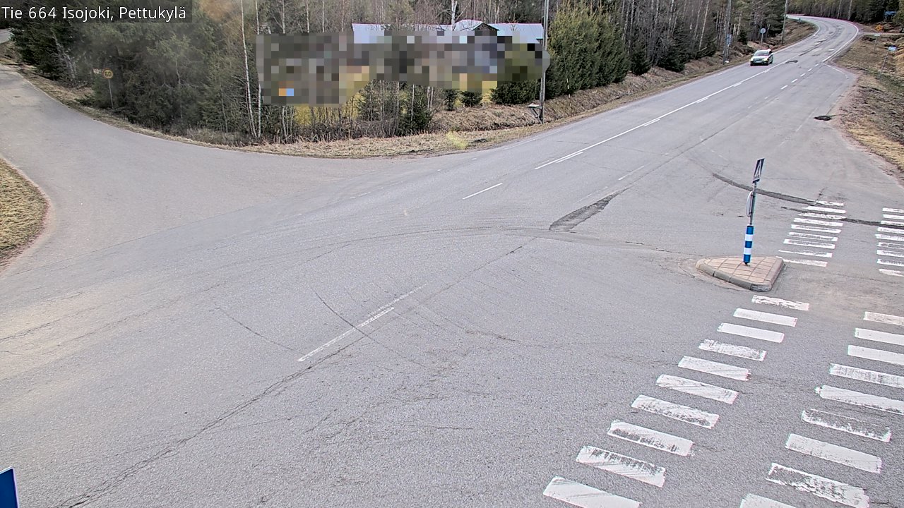 Weather Camera Image Väg 664 Storå Pettukylä, Isojoki, Etelä-Pohjanmaa