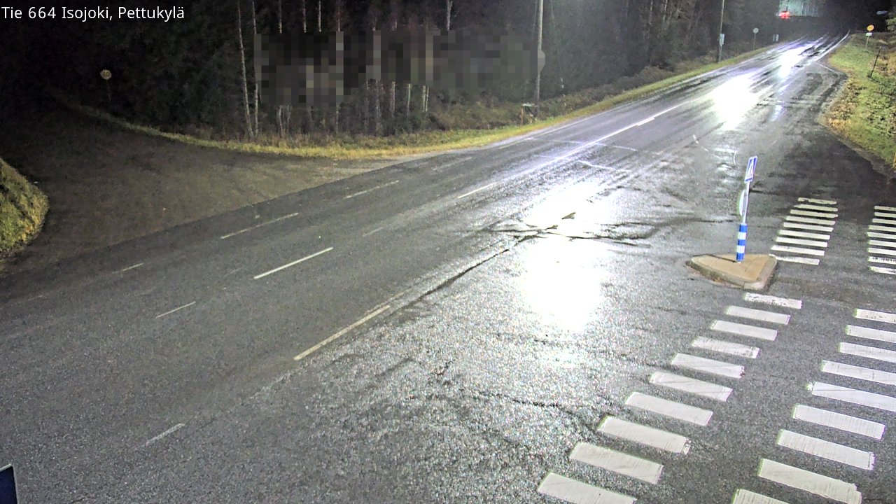 Weather Camera Image Väg 664 Storå Pettukylä, Isojoki, Etelä-Pohjanmaa