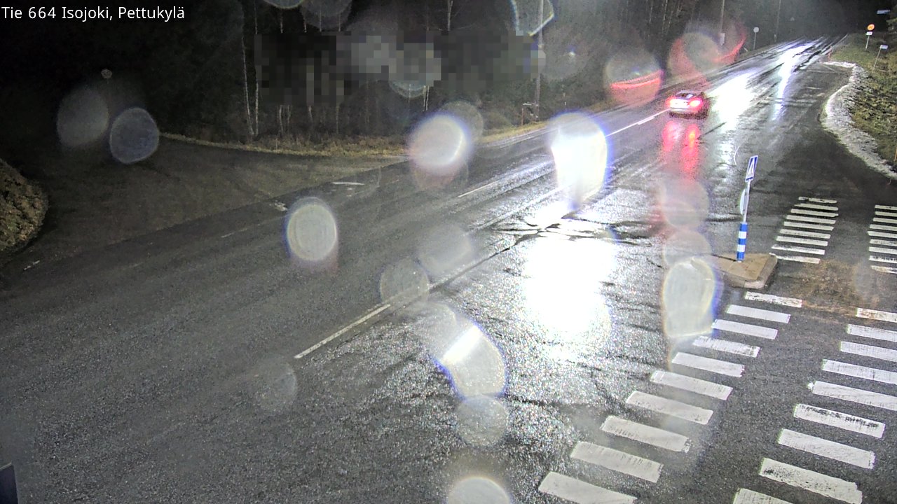 Weather Camera Image Road 664 Isojoki Pettukylä, Isojoki, Etelä-Pohjanmaa