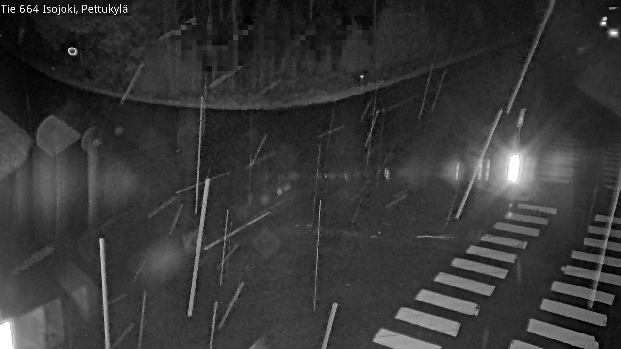 Weather Camera Image Väg 664 Storå Pettukylä, Isojoki, Etelä-Pohjanmaa
