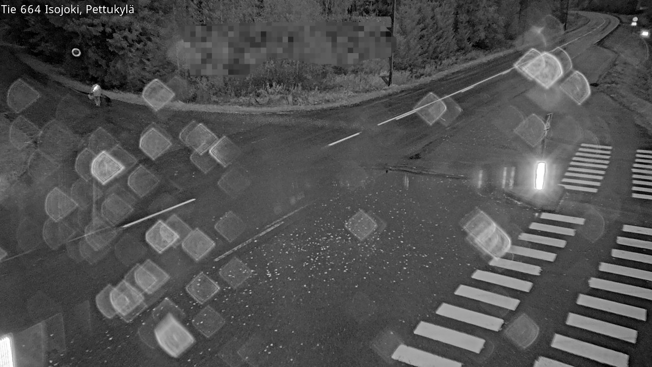 Weather Camera Image Road 664 Isojoki Pettukylä, Isojoki, Etelä-Pohjanmaa