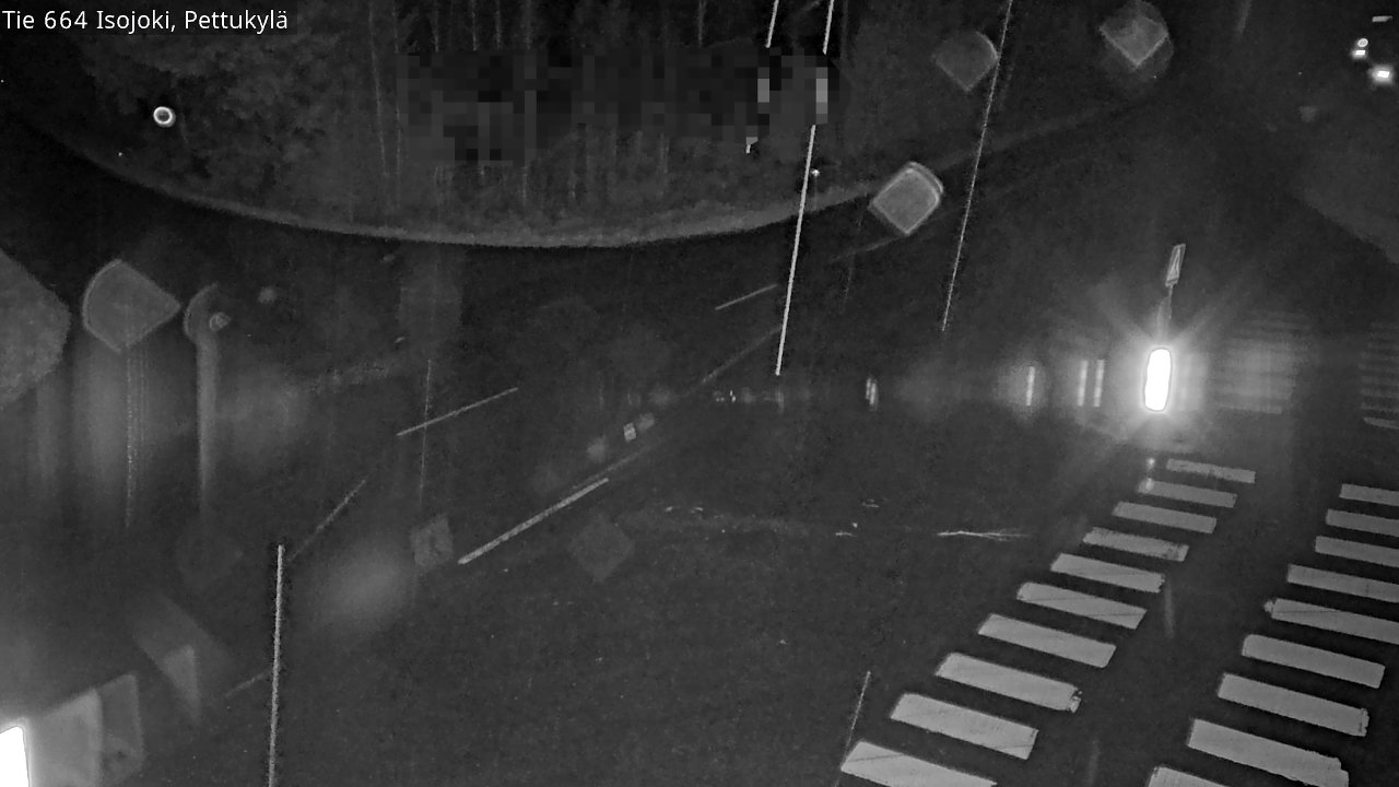Weather Camera Image Väg 664 Storå Pettukylä, Isojoki, Etelä-Pohjanmaa
