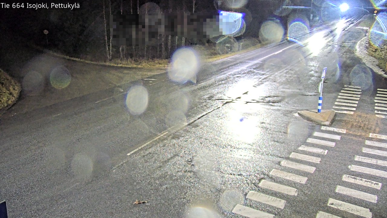 Weather Camera Image Road 664 Isojoki Pettukylä, Isojoki, Etelä-Pohjanmaa