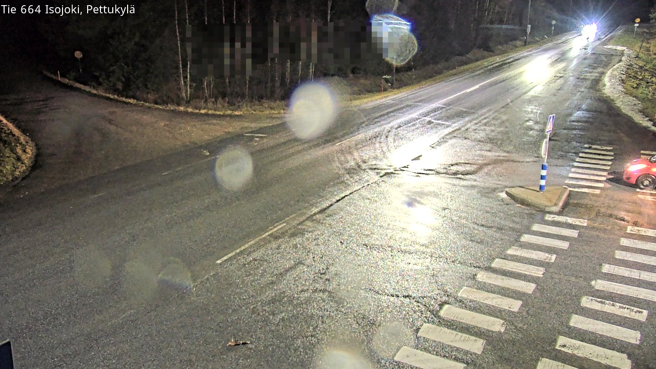 Weather Camera Image Road 664 Isojoki Pettukylä, Isojoki, Etelä-Pohjanmaa