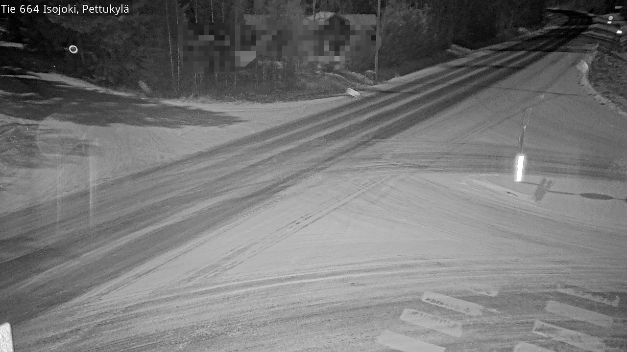 Weather Camera Image Väg 664 Storå Pettukylä, Isojoki, Etelä-Pohjanmaa