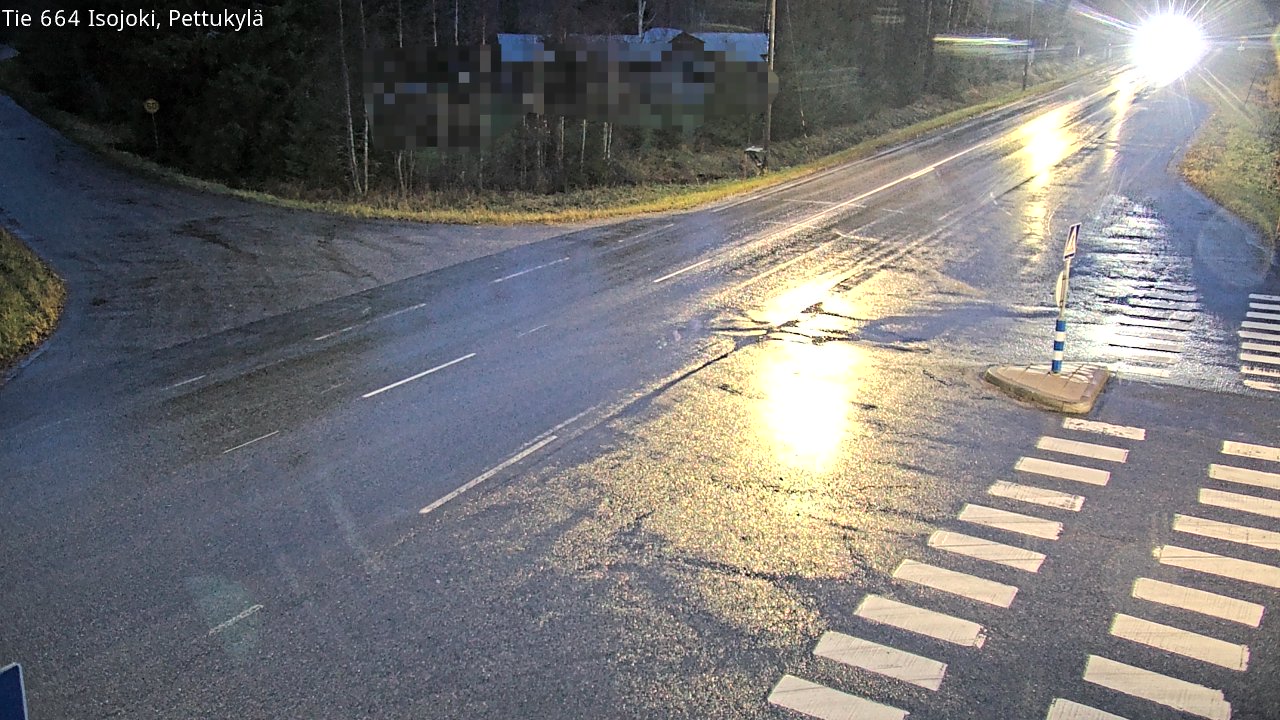 Weather Camera Image Väg 664 Storå Pettukylä, Isojoki, Etelä-Pohjanmaa